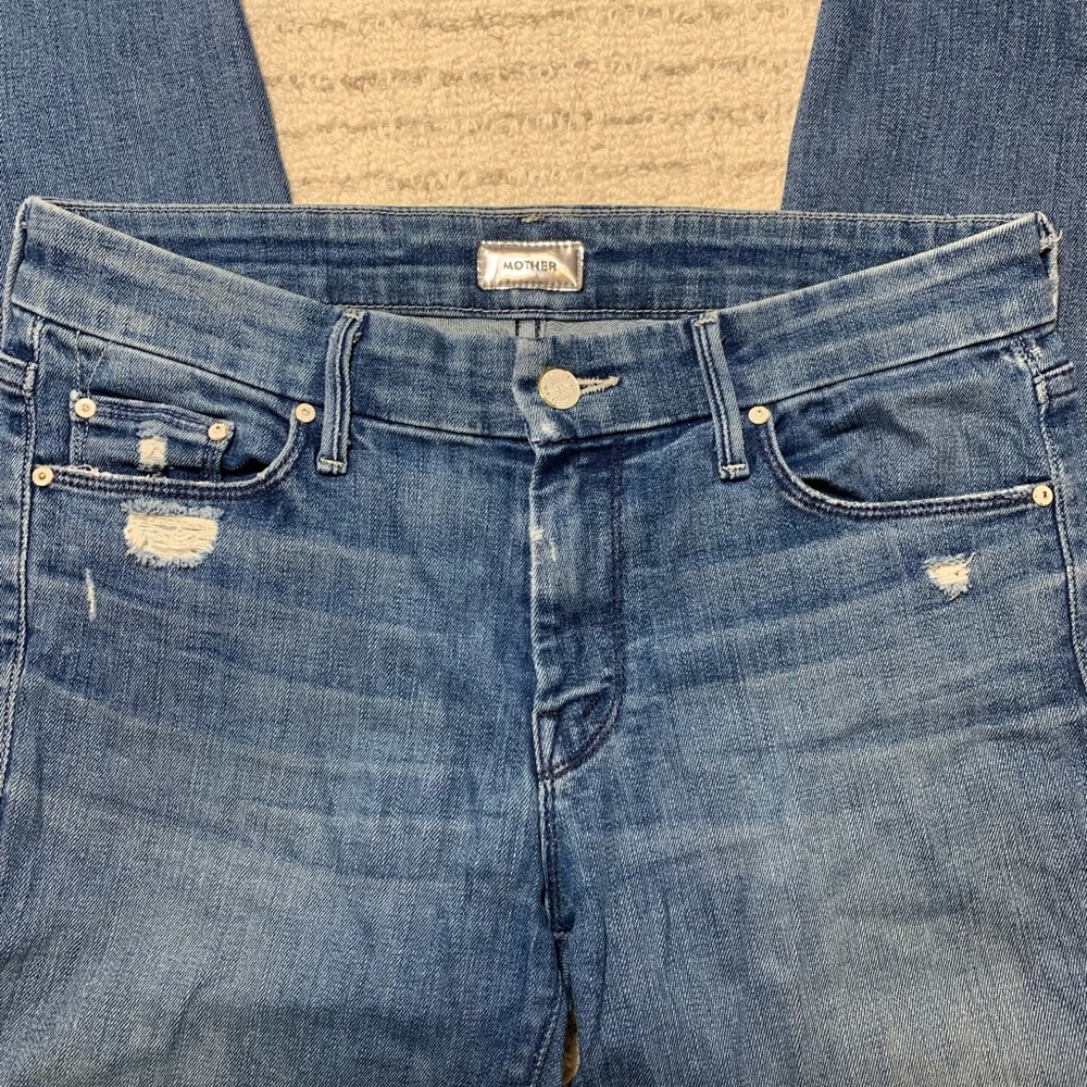Mother Looker Crop jeans - size 28 - Picture 4 of 11